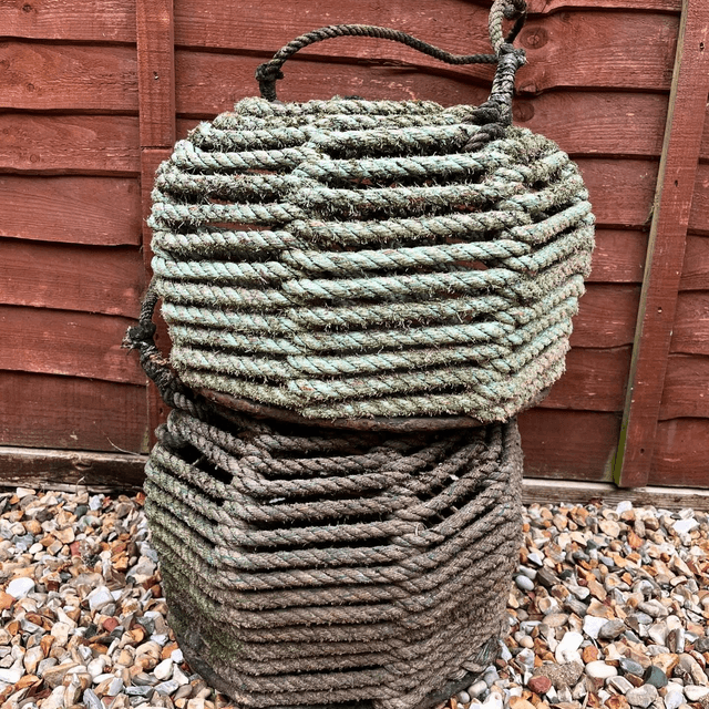 Two Large Vintage Whelk Pots