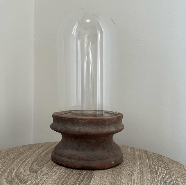 Superb 20th Century Glass & Terracotta Display Dome