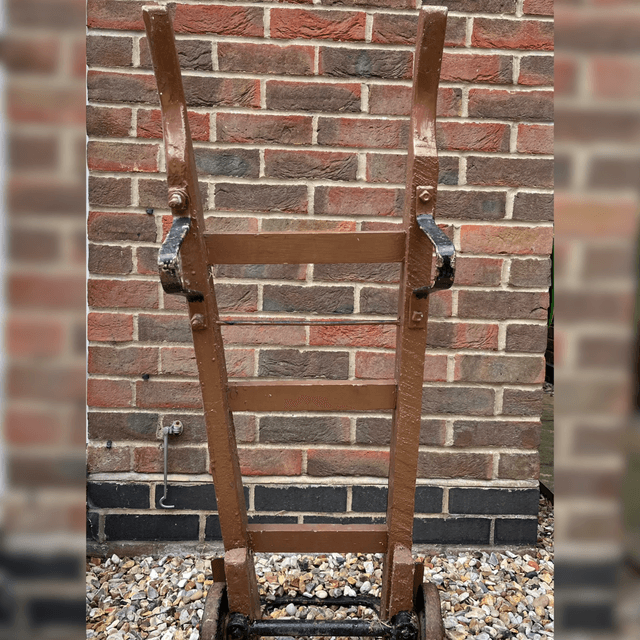 A 1950’s Railway Station Luggage Cart