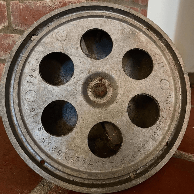 1960’s Vintage Hand Turn Fire Bell Midlands Perry Barr Metal Co. Ltd
