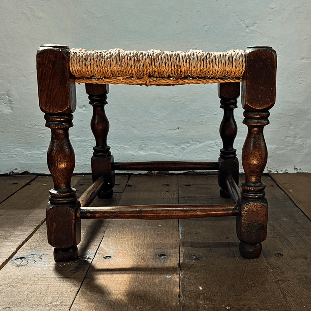 A 20th Century English Woven Foot Stand