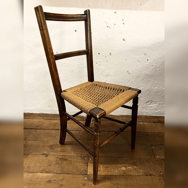 A Late 19th/ Early 20th Century Walnut Occasional Chair
