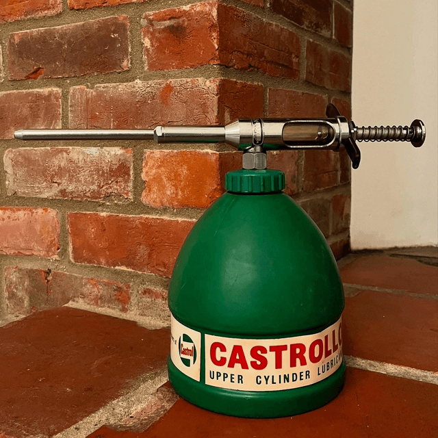 1960’s Castrol Motor Oil Castrollo Upper Cylinder Shot Dispenser