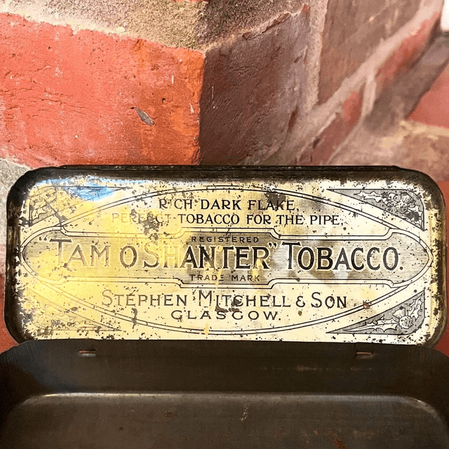 Tam O’Shanter Tobacco Tin by Stephen Mitchell & Son
