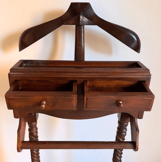 Mahogany Valet Stand Style of Louis Philippe era of French furniture circa 1845 