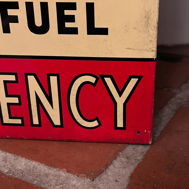 1950’s REDeX PREMIER AGENCY Sign