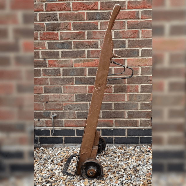 A 1950’s Railway Station Luggage Cart