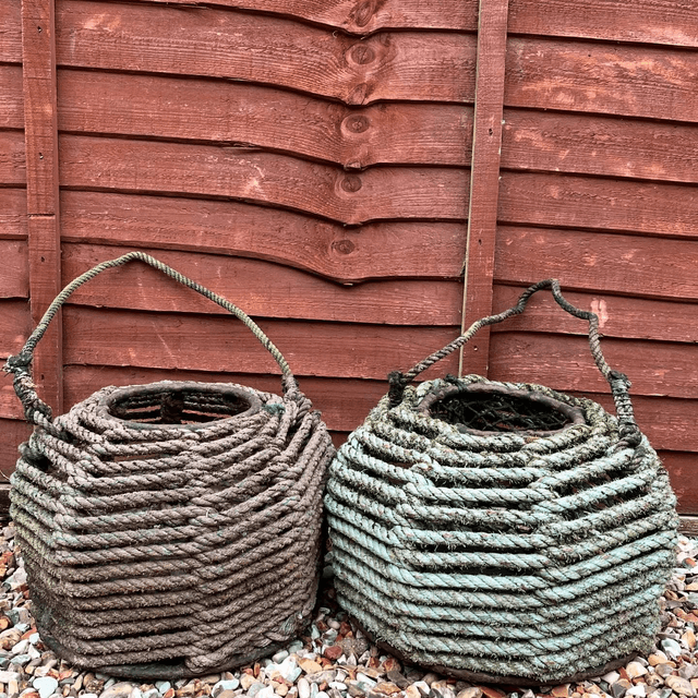 Two Large Vintage Whelk Pots