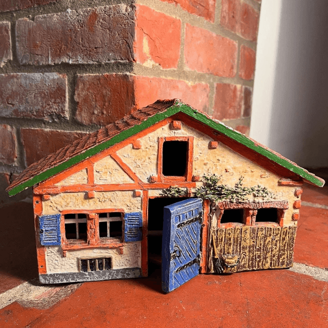 Early 20th Century Elastolin Toy Set by German Toy Manufacturer O&M Hausser 