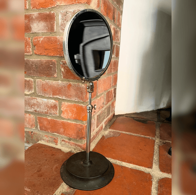 Coalport Mid Century Telescopic Double Sided Shaving/ Vanity Mirror