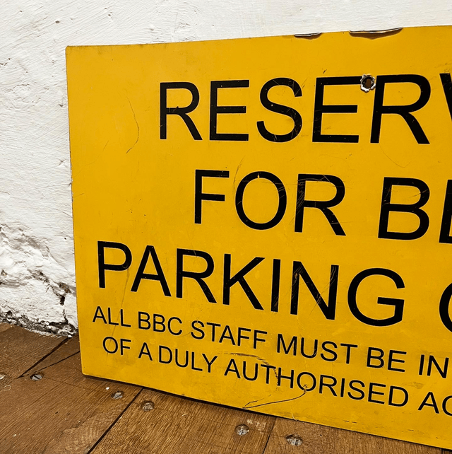 BBC Parking Only Employee/ Public Directive Sign