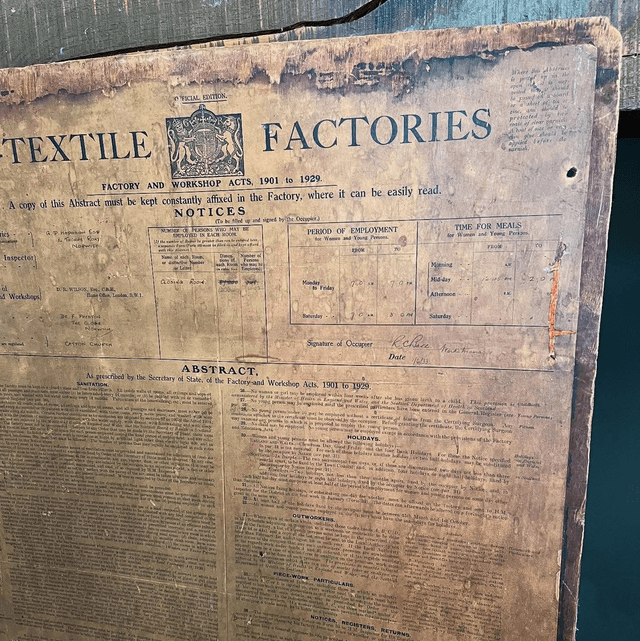 Norwich Shoe Factory June 1933 Non-Textile Factories Notices, Factories And Workshops Act 1901-1929  