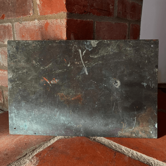 20th Century “BOARD OF TRADE SURVEYOR’S OFFICE” Industrial Sign 
