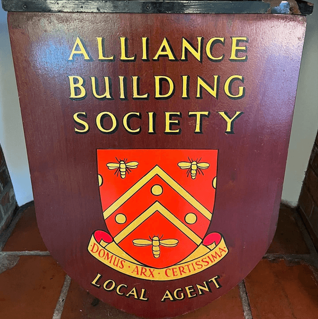 Alliance Building Society “Local Agent” Swinging sign