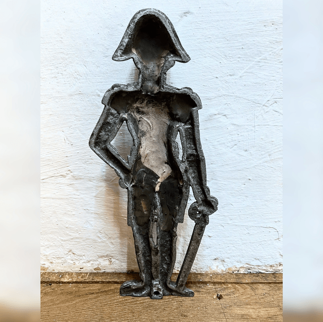 A Large Cast Alloy Figure In The Form Of Admiral Lord Nelson
