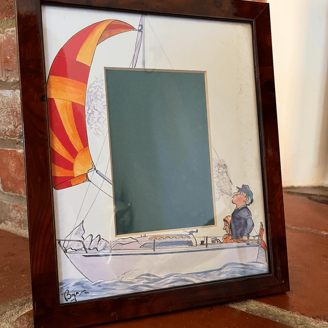 A Vintage Bryn Parry Studios Humorous Sailing Scene