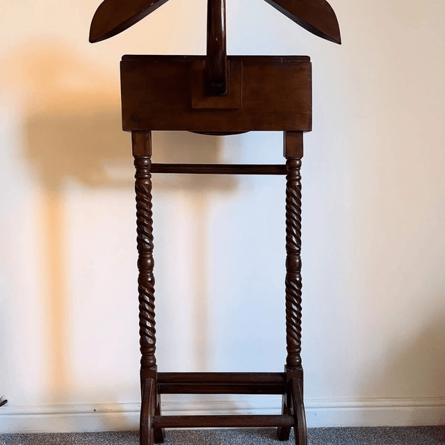 Mahogany Valet Stand Style of Louis Philippe era of French furniture circa 1845 