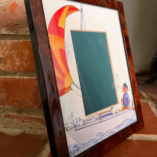 A Vintage Bryn Parry Studios Humorous Sailing Scene