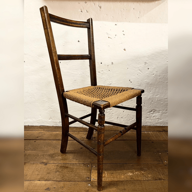 A Late 19th/ Early 20th Century Walnut Occasional Chair