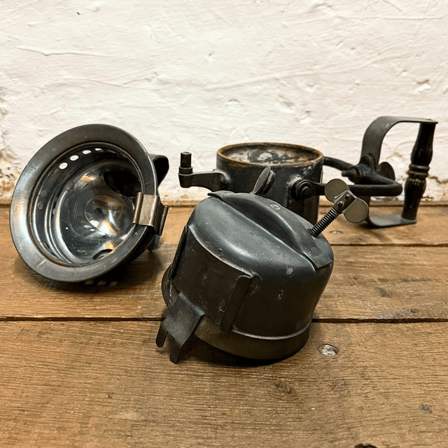 A Vintage Railway Hand Lamp Made By The Premier Lamp And Engineering Co. Ltd. Of Leeds
