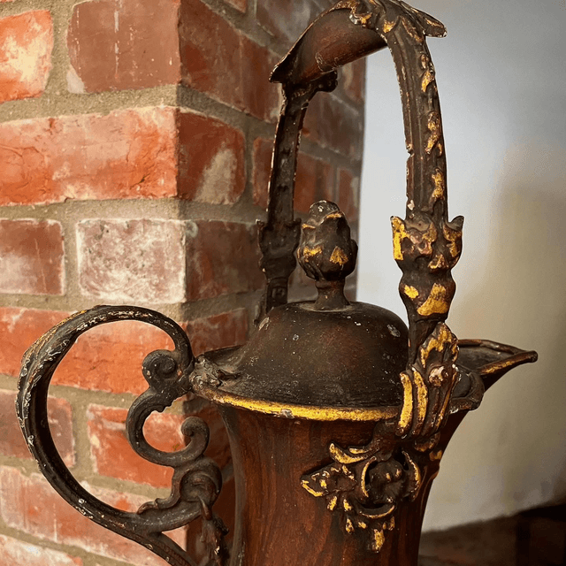 An Ornate Victorian Urn By Henry Loveridge & Co