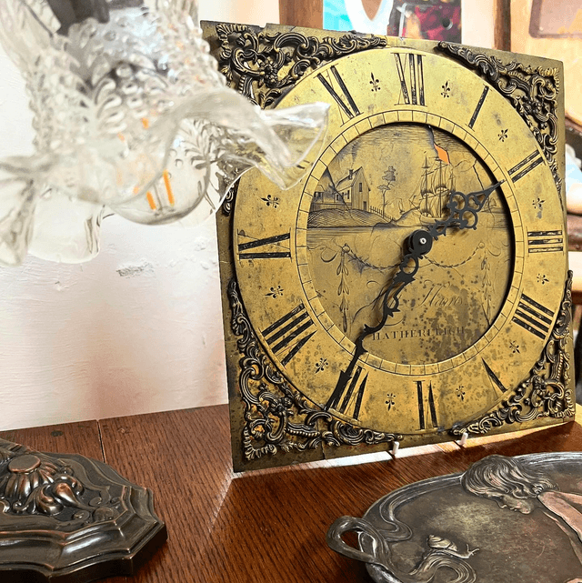 Late 17th/ Early 18th Century 30 Hour Long Case Clock Dial