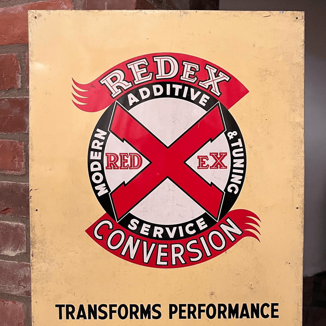 1950’s REDeX PREMIER AGENCY Sign