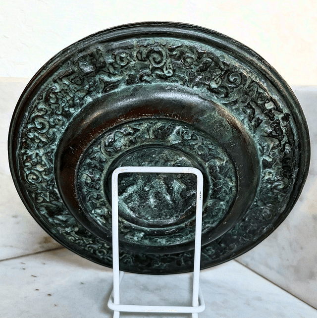 A 19th Century Victorian Grand Tour Bronze Plate 