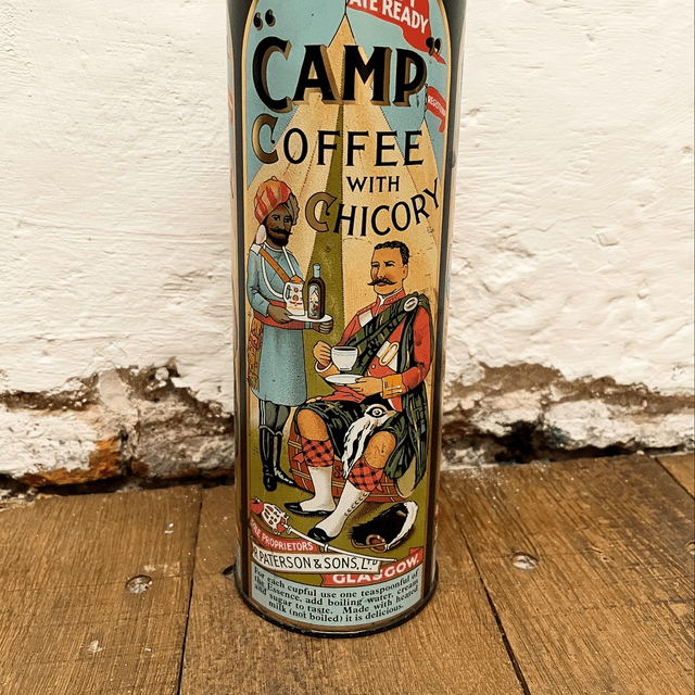 An Original CAMP COFFEE Pictorial Advertising Tin