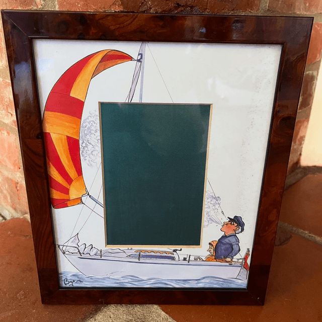 A Vintage Bryn Parry Studios Humorous Sailing Scene