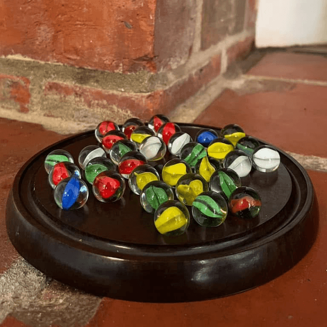 1940’s Bakelite Solitaire Marble Game