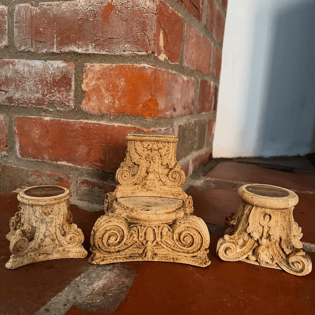 Four 19th Century Grand Tour Corinthian Columns