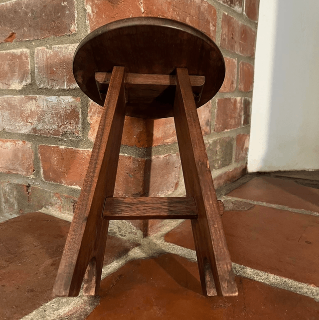 20th Century Apprentice Piece Antique Miniature Stool