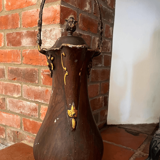 An Ornate Victorian Urn By Henry Loveridge & Co