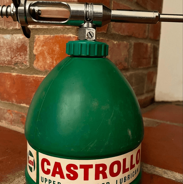 1960’s Castrol Motor Oil Castrollo Upper Cylinder Shot Dispenser