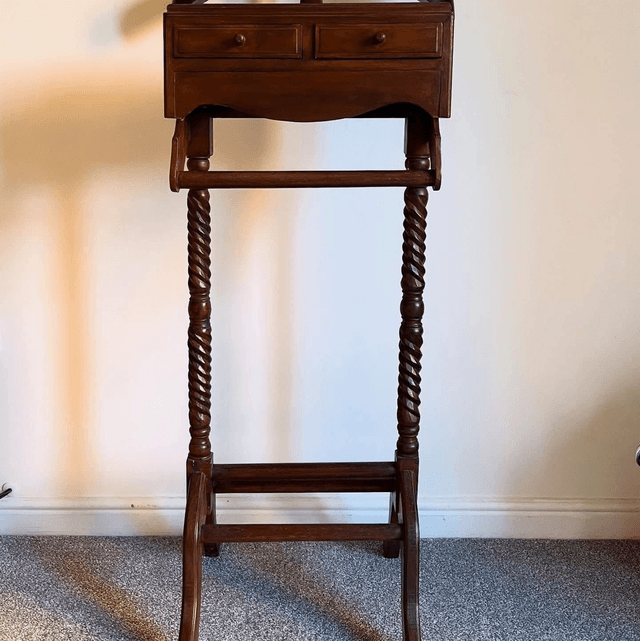 Mahogany Valet Stand Style of Louis Philippe era of French furniture circa 1845 