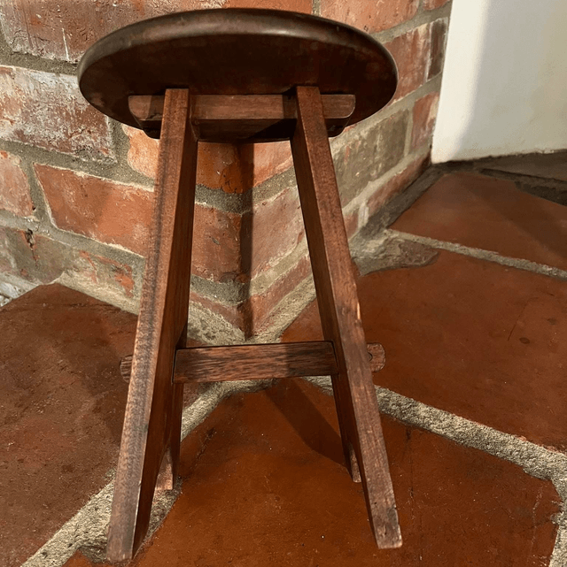 20th Century Apprentice Piece Antique Miniature Stool