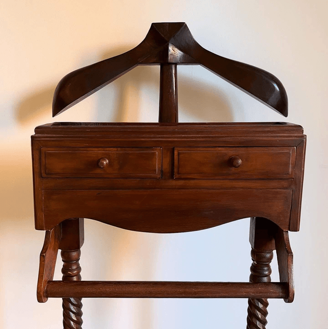 Mahogany Valet Stand Style of Louis Philippe era of French furniture circa 1845 