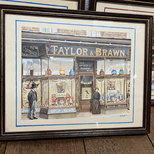 A Set Of Three Prints From A Series Titled “Bygone Days” By G. Cartwright