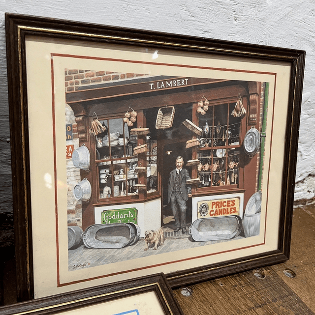 A Set Of Three Prints From A Series Titled “Bygone Days” By G. Cartwright