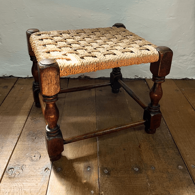 A 20th Century English Woven Foot Stand