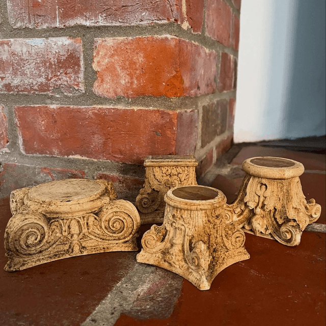 Four 19th Century Grand Tour Corinthian Columns