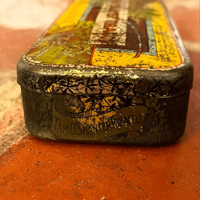 Tam O’Shanter Tobacco Tin by Stephen Mitchell & Son