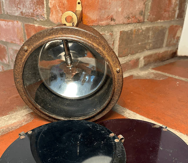 Railway/ Maritime Hand Signalling Lamp With Lenses