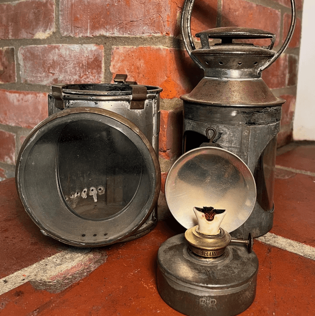 1940’s British Railways Hand Signal Lamp