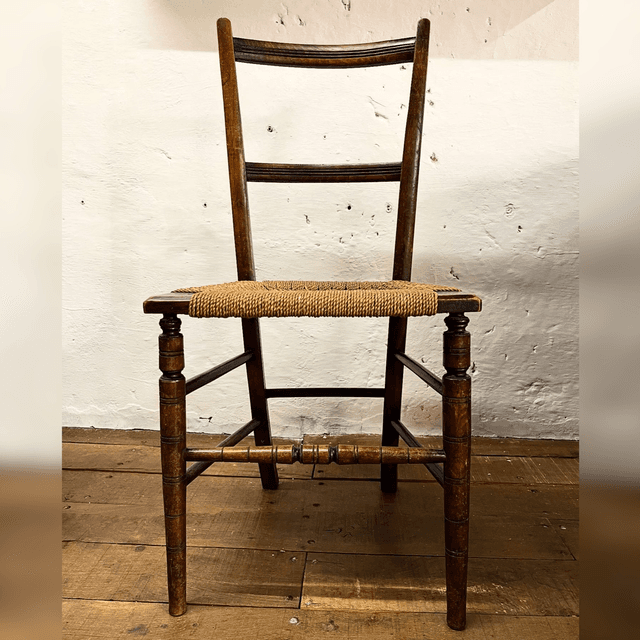 A Late 19th/ Early 20th Century Walnut Occasional Chair