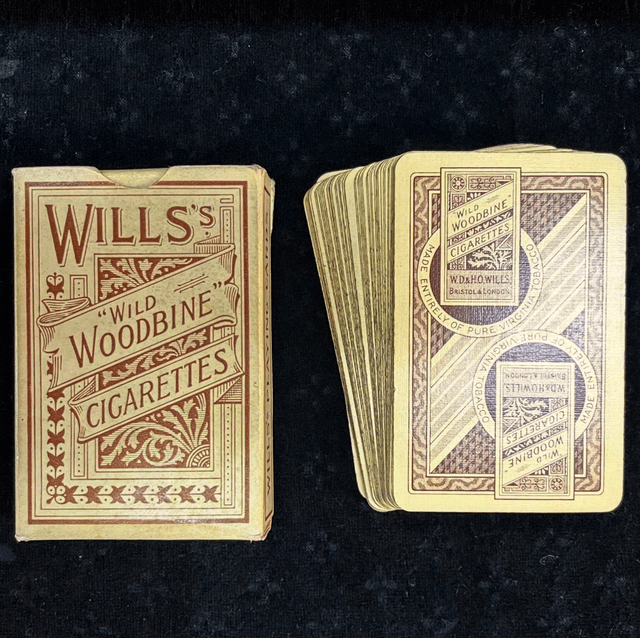 1920’s/ 30’s Wills Wild Woodbine Cigarettes Playing Cards