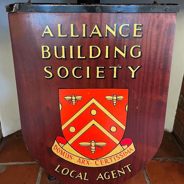 Alliance Building Society “Local Agent” Swinging sign