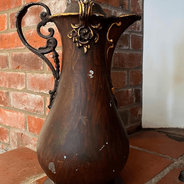 An Ornate Victorian Urn By Henry Loveridge &amp; Co
